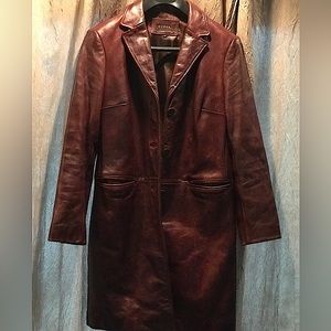 Vintage Guess Women’s Leather Jacket